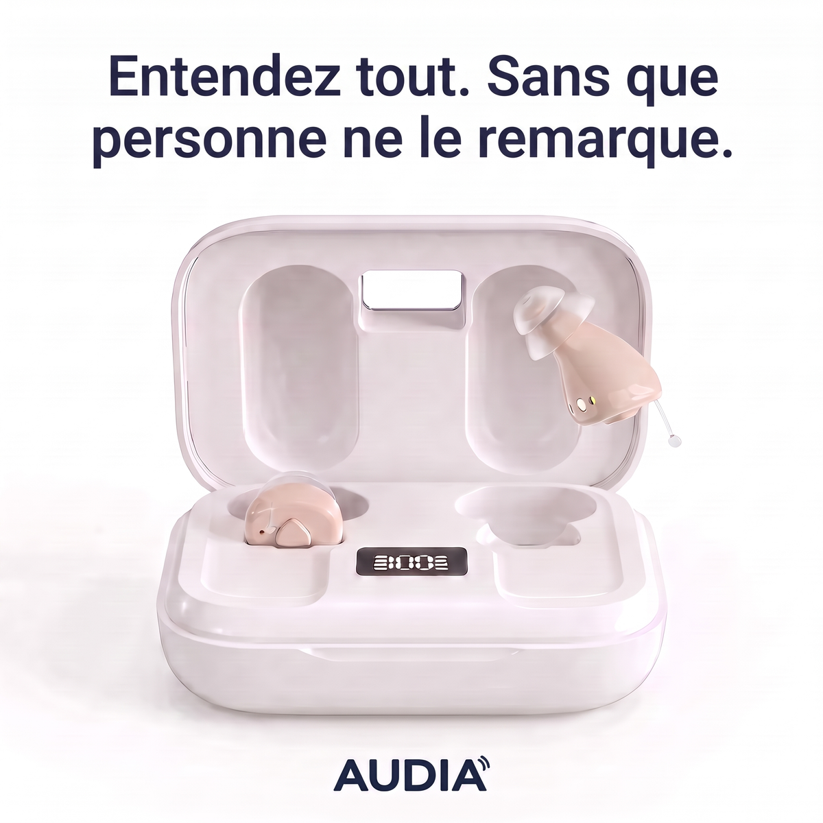 Audia™ Mini — Appareil auditif invisible