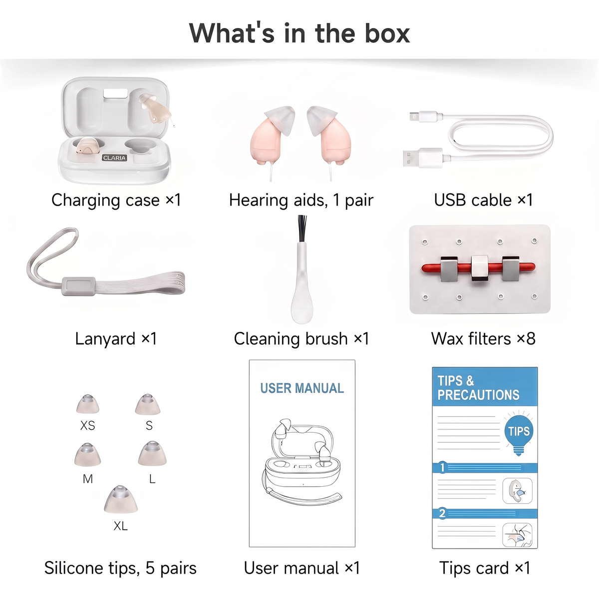 Audia™ Mini — Invisible Hearing Aid