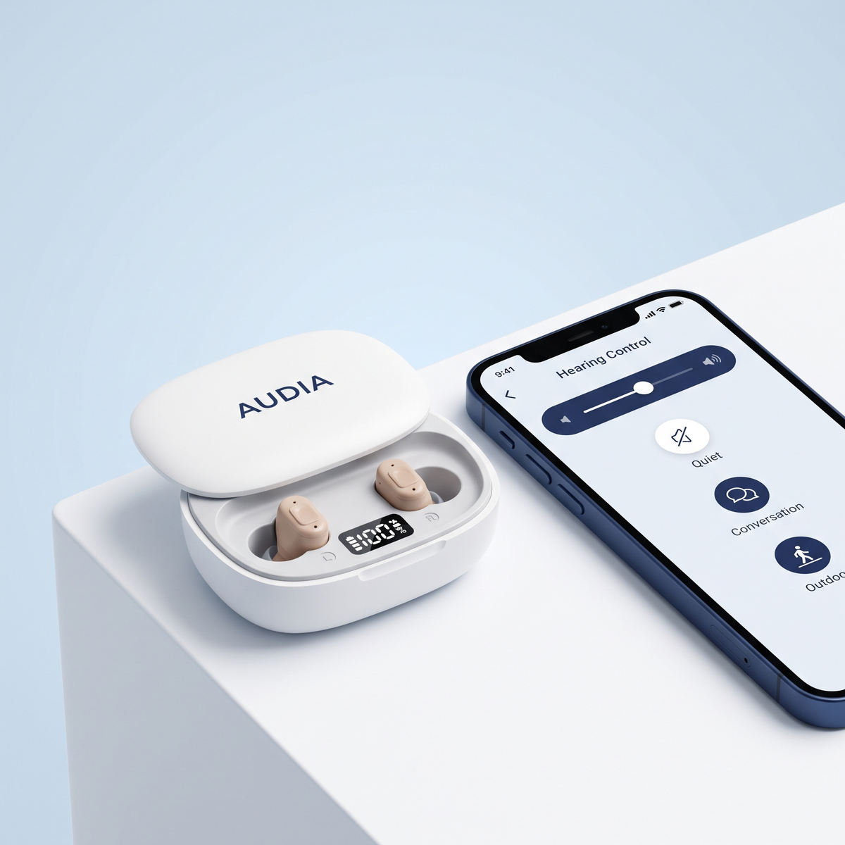 Audia™ Smart — Bluetooth Hearing Aid